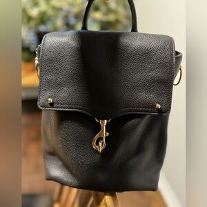 Rebecca Minkoff Jody Black Leather Backpack Purse - Excellent Condition